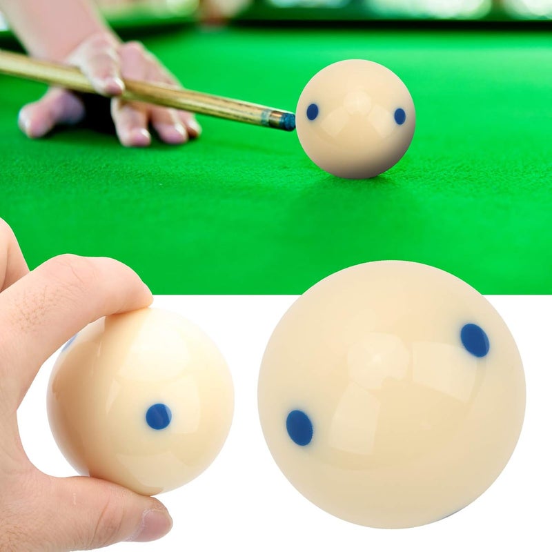 Junlucki Pool Standard Ball - Resin Dot-Spot Cue Billiard Accessory for Training (Blue Dot) - Image 3