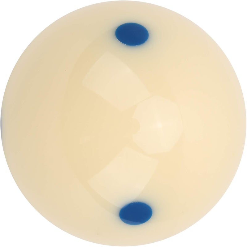 Junlucki Pool Standard Ball - Resin Dot-Spot Cue Billiard Accessory for Training (Blue Dot) - Image 1