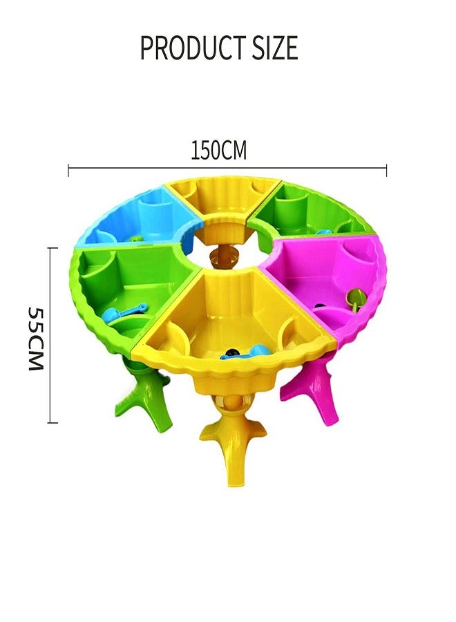 JSAITOYS Kid Toys Sand Beach Tools Water Game Plastic Play Table - Image 3