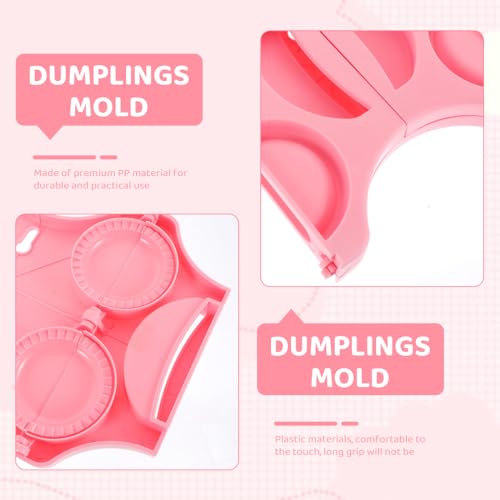 HASTHIP® Dumpling Press Maker Tool, Pie Wonton Dough Press Mold with 4 Compartments, Dumpling Maker Machine, Pie Maker Mold, Home Kitchen Dough Press Mold - Image 4