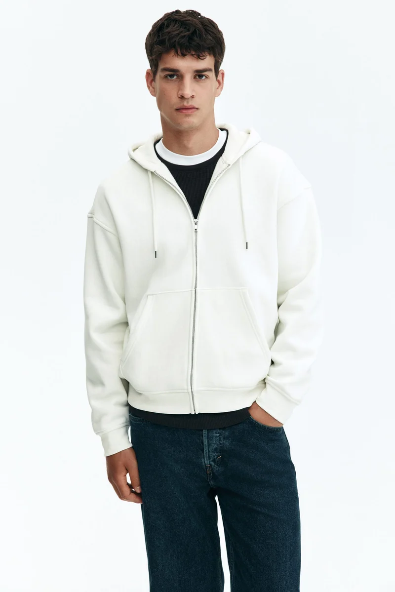 H&M Loose  Fit Zip-through hoodie