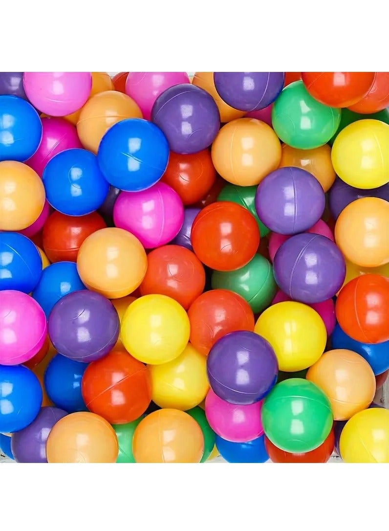 ليموس مجموعة كرات اللعب الناعمة من Ocean Pit وخيام اللعب متعددة الألوان للأطفال من سن سنة فما فوق - بلاستيك متين، متعة خارجية (ألوان متنوعة) - Image 4