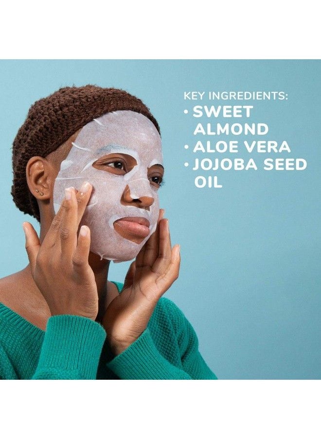 FACETORY - Everyday Almond Skin Strengthening Mask With No Harsh Chemicals Soft Sheet Mask For All Skin Types Strengthening And Antiaging Face Mask (Pack Of 10) - Image 1