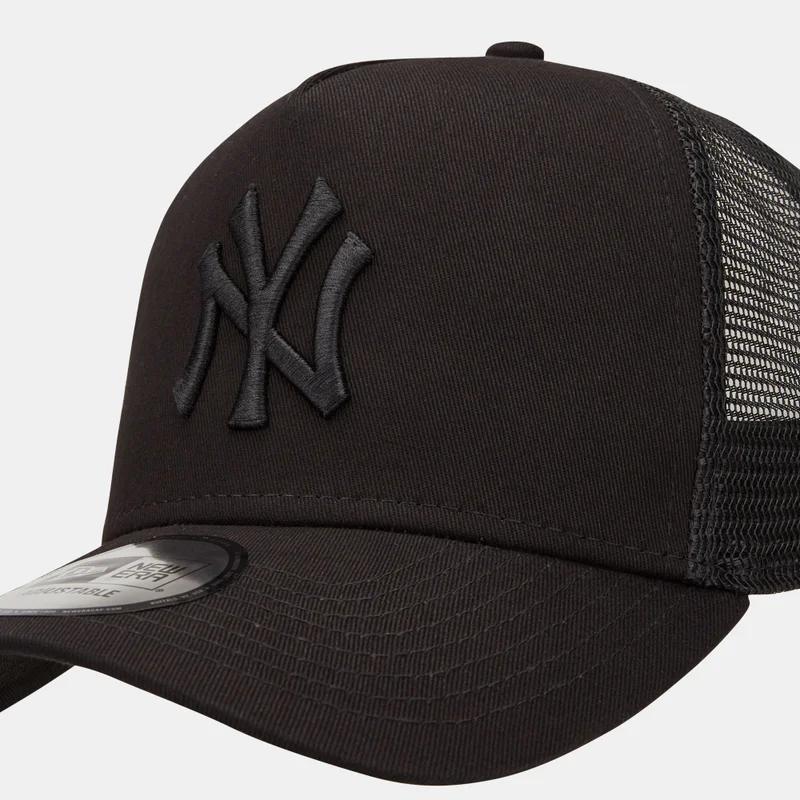 NEW ERA Black Men's Clean Trucker New York Yankees Cap for Men | Best Price UAE