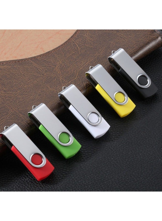 Bidding USB Flash Disk High-speed Creative Business Gift USB Flash Disk Two-side Printing Advertising Enterprise 128G Metal Car USB Flash Disk-Color:Blue-Capacity:2.0 4GB - Image 3