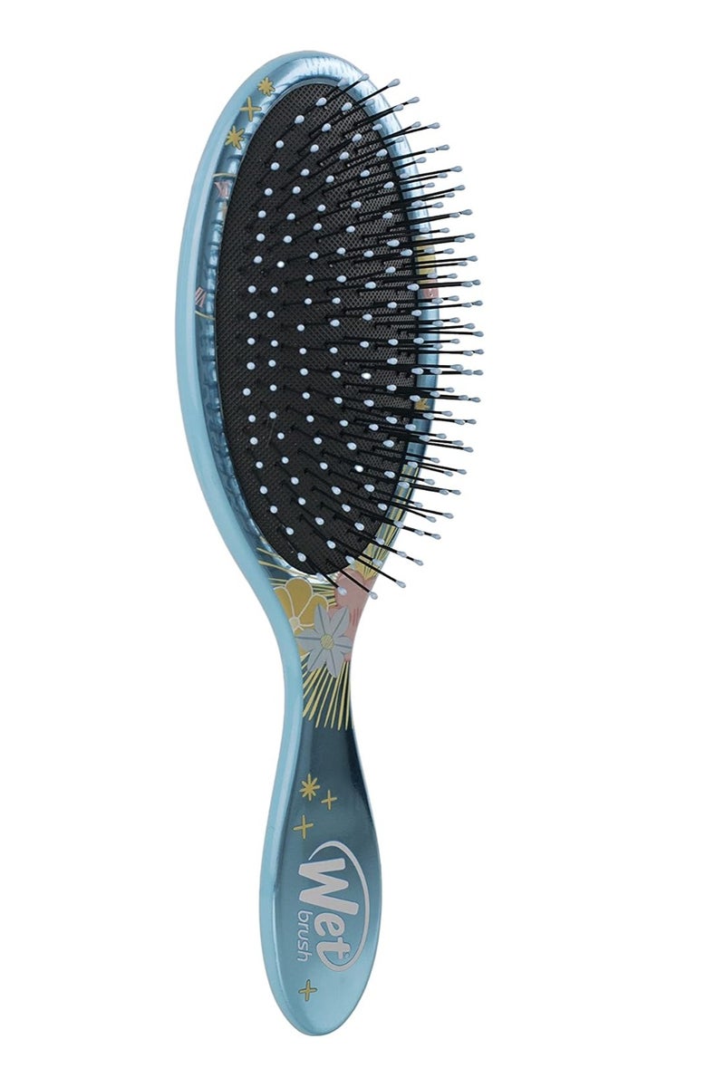 Wet Brush Disney Original Detangler Brush Princess Wholehearted - Cinderella, Blue - All Hair Types - Ultra-Soft IntelliFlex Bristles Glide Through Tangles with Ease - Image 2