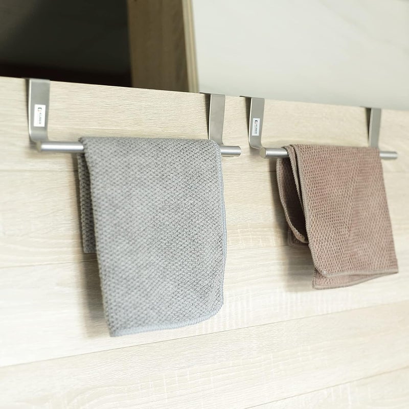 Kuber Industries Kuber Industries Tissue Paper HolderWall Mounted Napkin Holder for BathroomBathroom Kitchen OrganizerZT2078Pack of 2Grey - Image 2