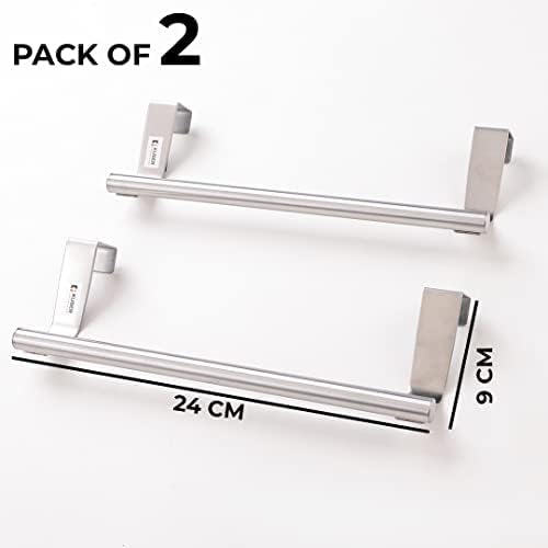 Kuber Industries Kuber Industries Tissue Paper HolderWall Mounted Napkin Holder for BathroomBathroom Kitchen OrganizerZT2078Pack of 2Grey - Image 3