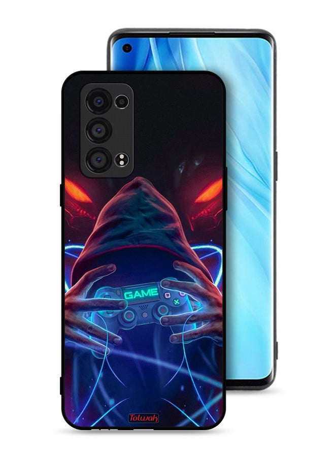 Tolwak Oppo Reno6 Pro 5G (Snapdragon) Protective Case Cover Gamer - Image 1