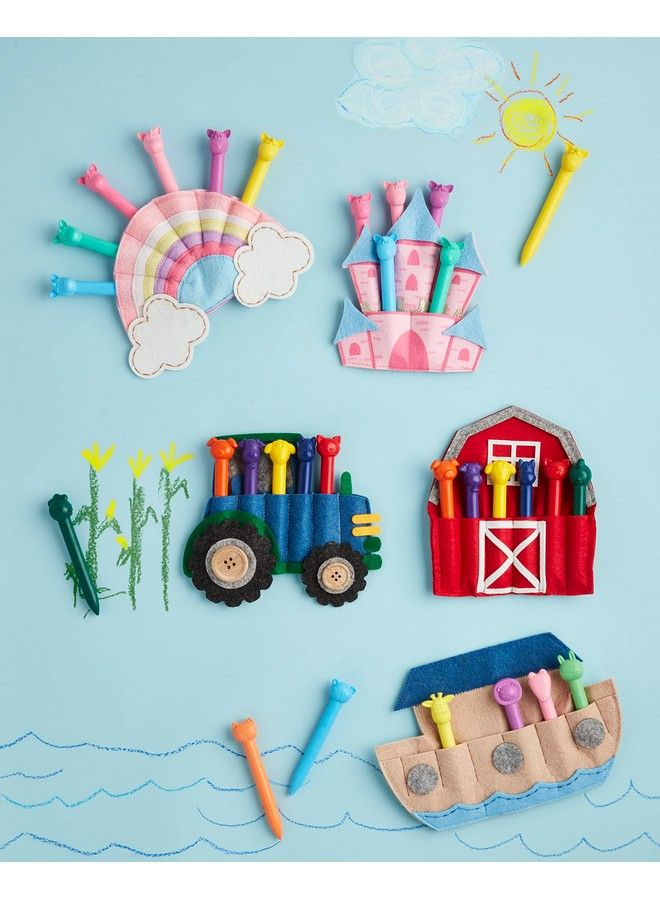 mud pie Castle Crayon Holders - Image 4