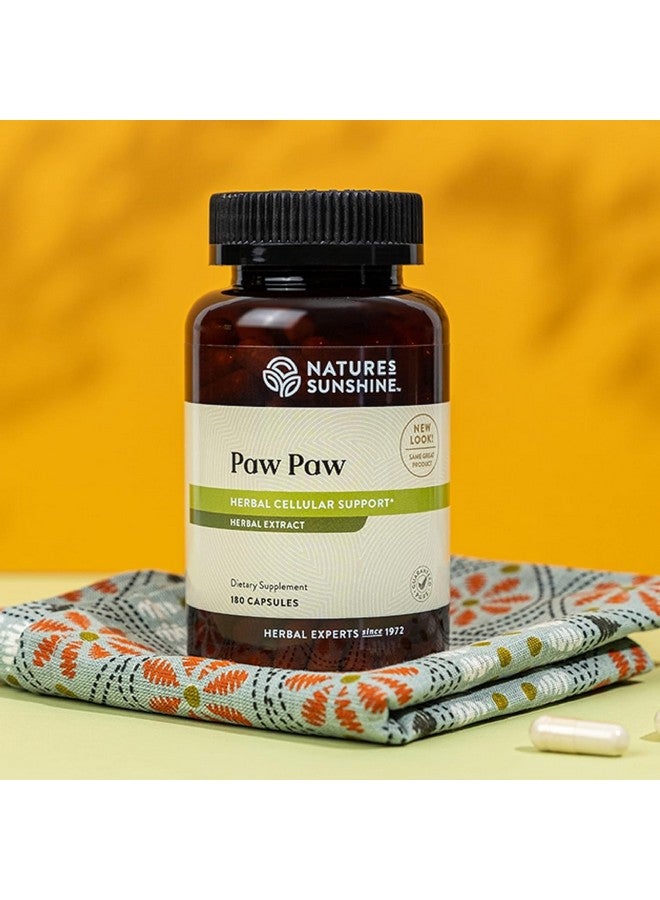 Nature's Sunshine Paw Paw Cell-Reg, 180 Capsules | Contains over 50 Acetogenins to Modulate ATP Production and Blood Supply - Image 4