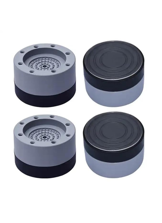black sparrow - black sparrow Washing Machine Stand Refrigerator Stand Anti Vibration Pads for Washing Machine Washer Dryer Anti Slip Furniture Pads Sofa Table Chair Riser Leg Anti Walk Rubber PadPack of 4 - Image 1