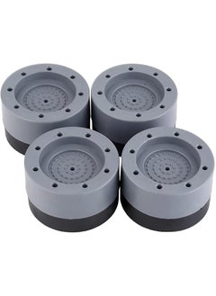 black sparrow black sparrow Washing Machine Stand Refrigerator Stand Anti Vibration Pads for Washing Machine Washer Dryer Anti Slip Furniture Pads Sofa Table Chair Riser Leg Anti Walk Rubber PadPack of 4  - Image 5