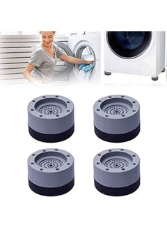 black sparrow black sparrow Washing Machine Stand Refrigerator Stand Anti Vibration Pads for Washing Machine Washer Dryer Anti Slip Furniture Pads Sofa Table Chair Riser Leg Anti Walk Rubber PadPack of 4  - Image 2
