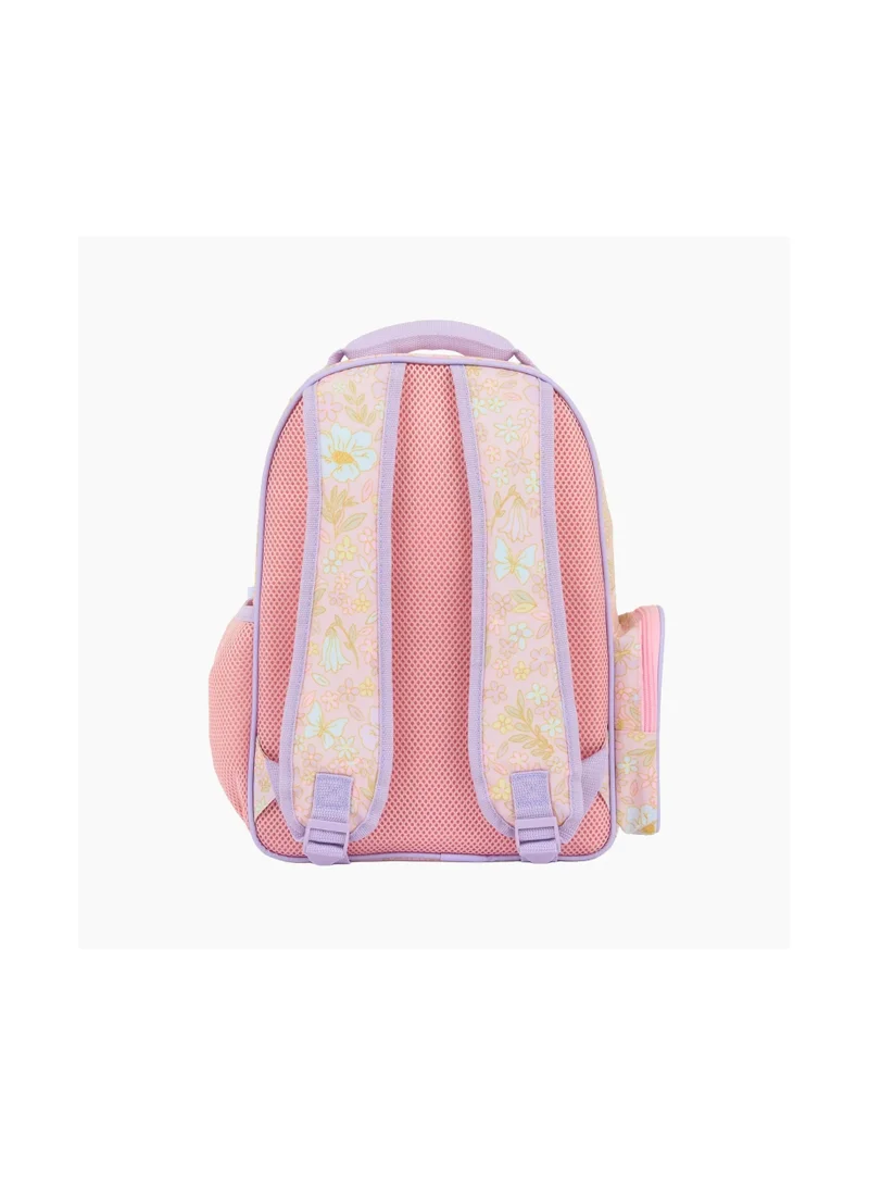 Little IA Botanica Backpack and Water bottle Set - Small