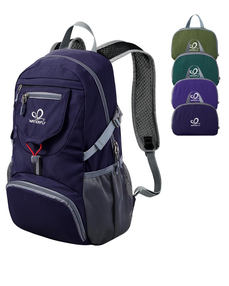 WATERFLY Small Lightweight Packable Backpack: 20l Ultra Light Foldable Travel Hiking Camping Daypack Day Pack for Man Woman - Image 1