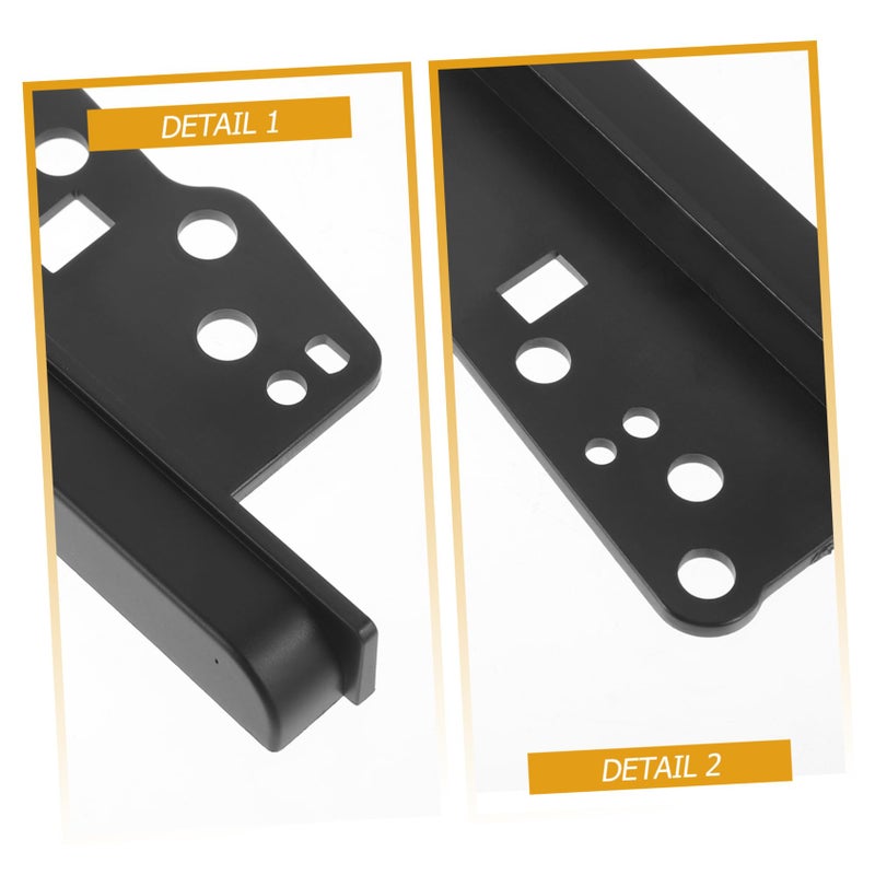 5 Pcs Double Din Dash Trim Bezel Kit for Car Radio Installation Stereo Upgrade - Image 3
