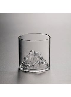 Wholesale sale glass View Mountain Cup Tibetan mountain cup whisky glass High Borosilicate Glass Home glass creative wine glassGuanshan Cup 180ML Guanshan Cup 180ML