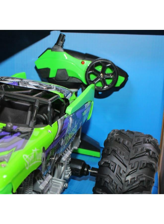 Crazon Angel Monster Truck 2.4GHz Stunt RC Car – Green - Image 3