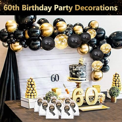 KBDHYY 30 Sets 60th Bottle Opener Keychain Bulk 60th Birthday Party Favors for Guests, Multifunctional 60th Beer Wine Bottle Opener with Gift Bags Thank You Cards, for Birthday Decoration Souvenirs - Image 5