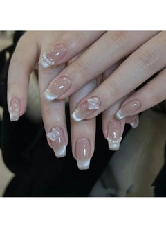 SCHAVO Opal Butterfly Short Fake Nails 24Pcs  - Image 2