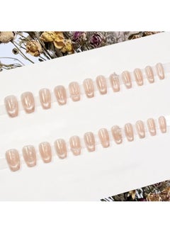 SCHAVO Opal Butterfly Short Fake Nails 24Pcs  - Image 5