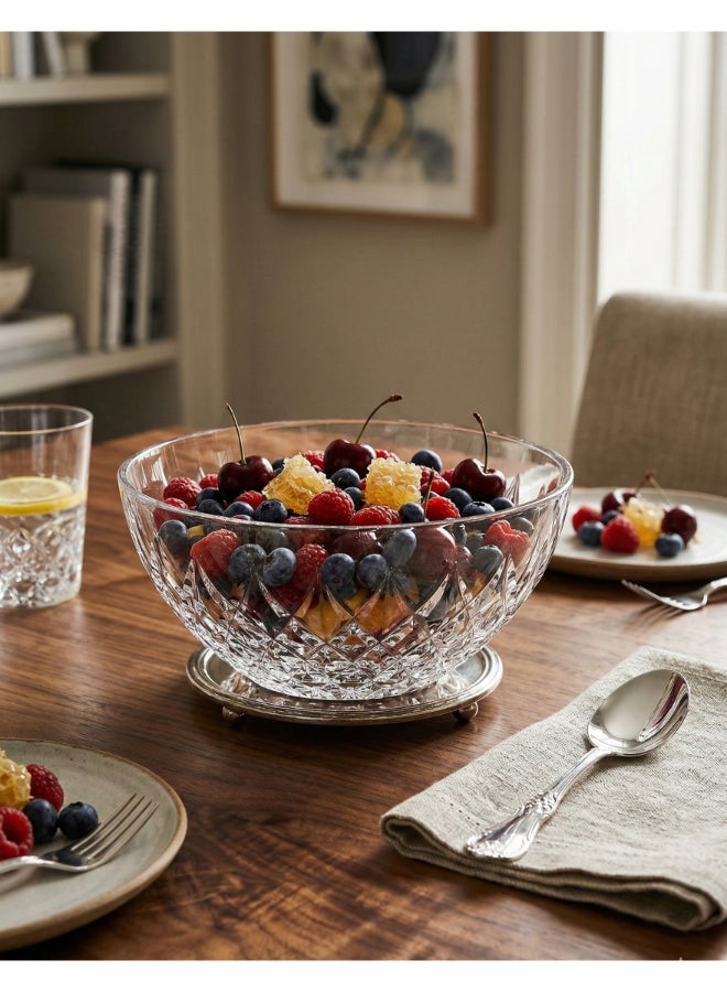 Pasabahce Lavinia Service Bowl Clear 240mm - Image 1