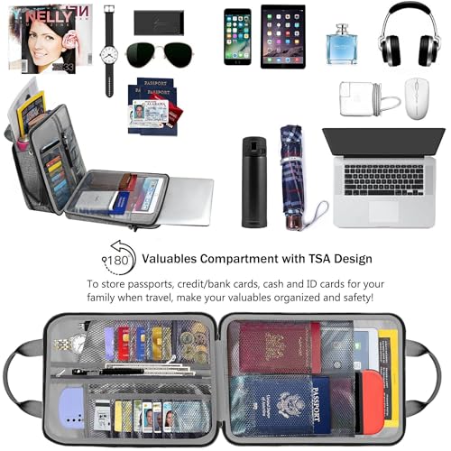 ZINZ Slim & Expandable Case 12.9 13 inch Travel Laptop Shoulder Bag for MacBook Air 13" M3/M2/M1, MacBook Pro 13" M2/M1, iPad Pro 12.9"/13"/11", iPad Air 13",L01G06 - Image 4