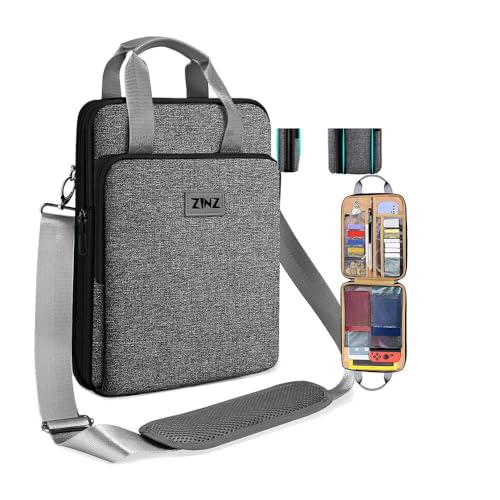 ZINZ Slim & Expandable Case 12.9 13 inch Travel Laptop Shoulder Bag for MacBook Air 13" M3/M2/M1, MacBook Pro 13" M2/M1, iPad Pro 12.9"/13"/11", iPad Air 13",L01G06 - Image 1