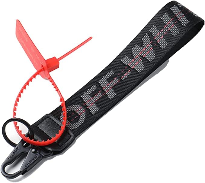 Importados unknown IMPORTUNK OFF Classic Keychain Lanyard for Keys can Hang KeyWalletJeans Decoration cute lanyard nice black - Image 1