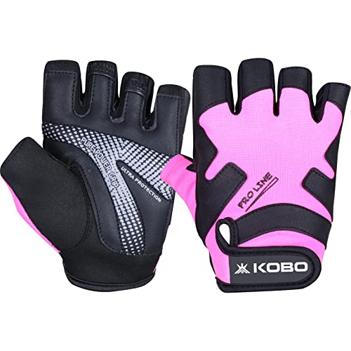 Kobo WTG-61 Weight Lifting Gym Gloves Hand Protector for Fitness Training - Image 1