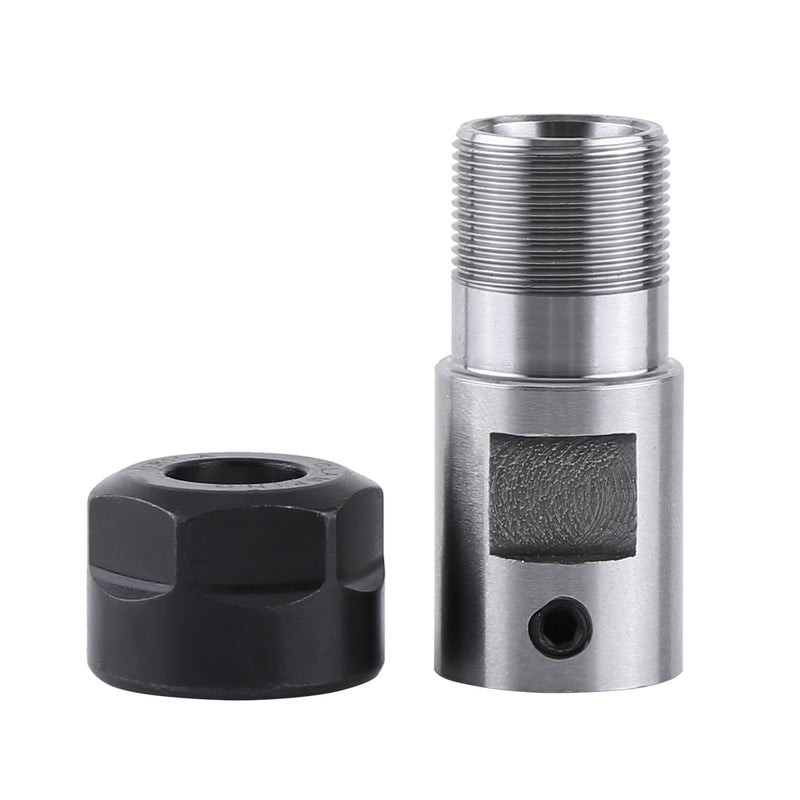 ER11 Collet Chuck Motor Shaft Spindle Extension Rod Inner 8MM For CNC Milling - Image 5