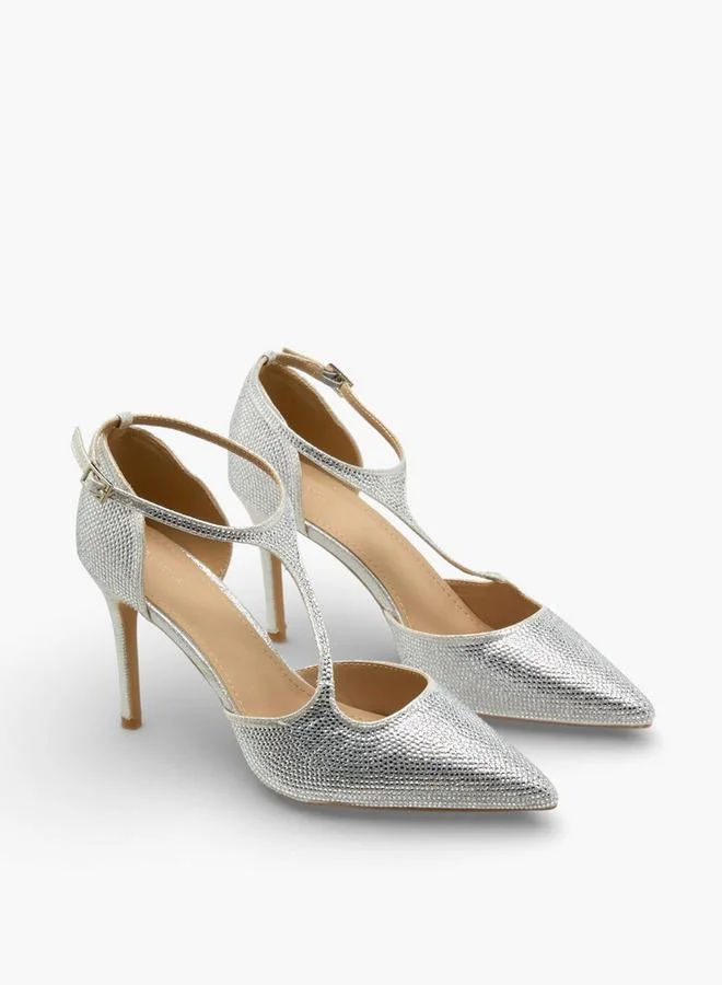 Flora Bella By Shoexpress Women Embellished Stilletto Heel Shoes