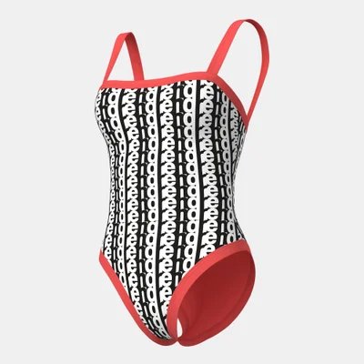 arena Women's Monogram One-Piece Swimsuit