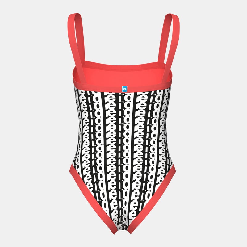 arena Women's Monogram One-Piece Swimsuit - Image 2