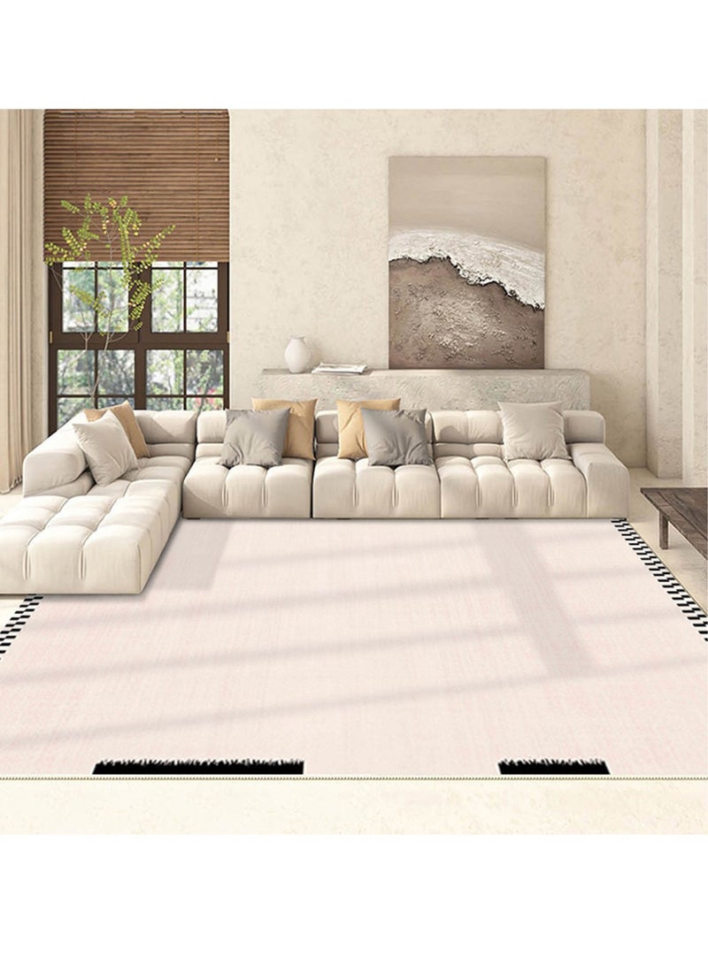 GOOTOY Large Area Rug Suitable for Living Room Bedroom Apartment Office Non-Slip Soft Modern Indoor Rug Stain Resistant Non-Shedding300 * 400CM - Image 1