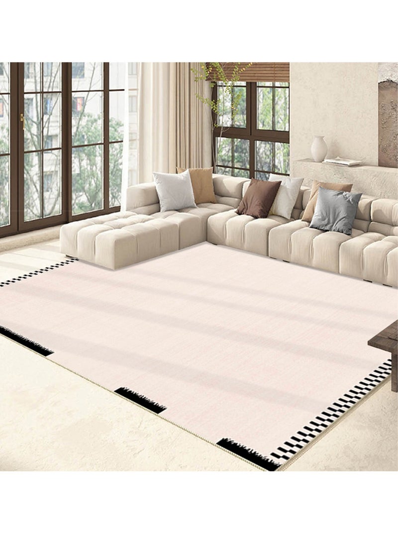 GOOTOY Large Area Rug Suitable for Living Room Bedroom Apartment Office Non-Slip Soft Modern Indoor Rug Stain Resistant Non-Shedding300 * 400CM - Image 2