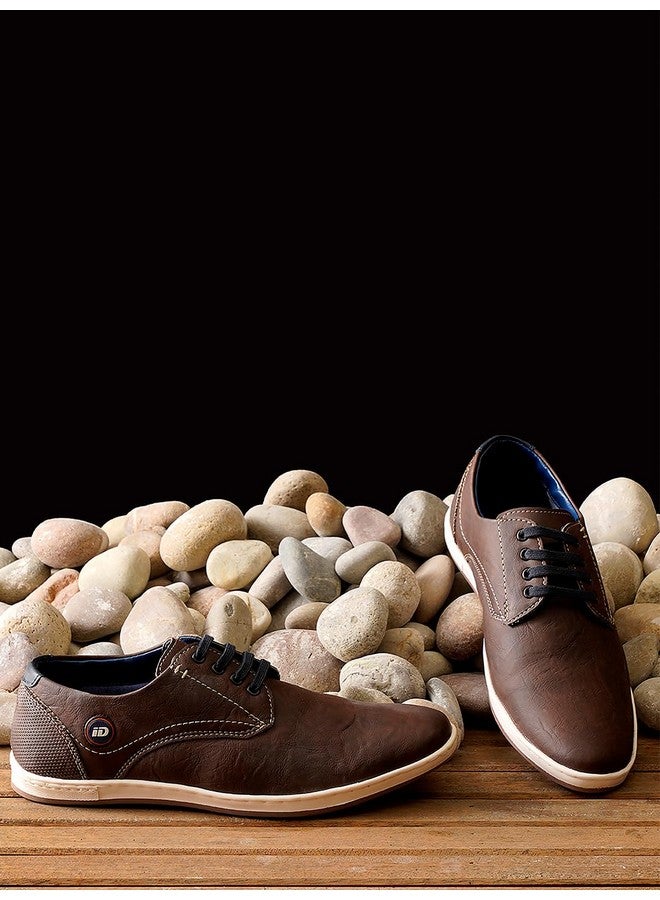 ID Men's Brown Sneakers - 8 UK - Image 2