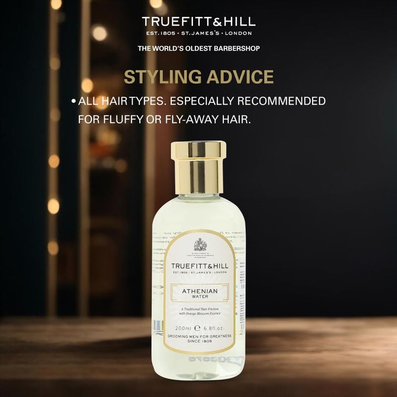 Truefitt & Hill Truefitt Hill Athenian Water Hair Serum For Men200MLDaily UseHair Styling SerumDry Frizzy HairHealthy ScalpProtect and ShineNourishing Strengthening - Image 5