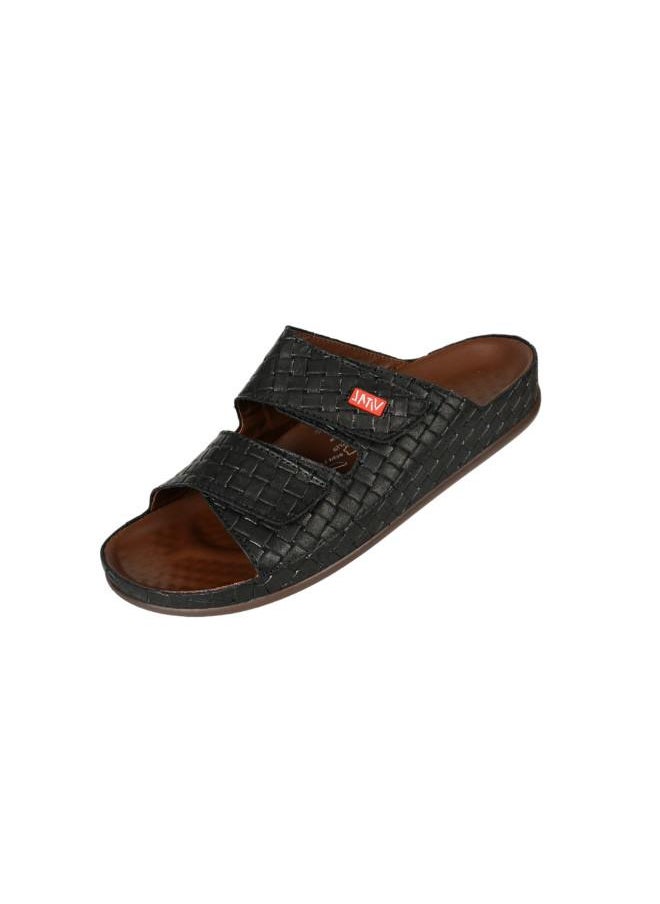 VITAL - 148-1121 Vital Mens Vital - Maxi Antik Sandals 0958B Black - Image 1