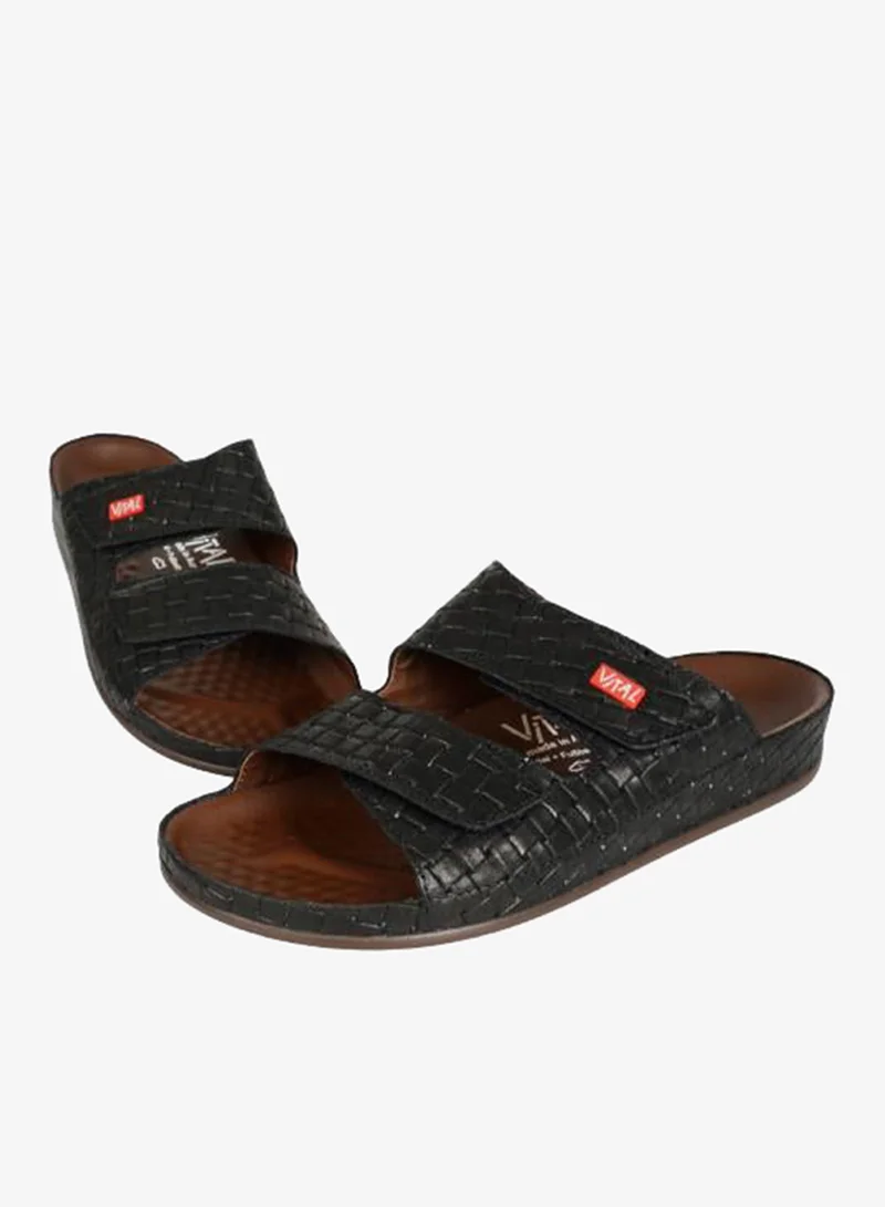 Vital Black 148-1121 Vital Mens Vital - Maxi Antik Sandals 0958B Black for Men | Best Price UAE
