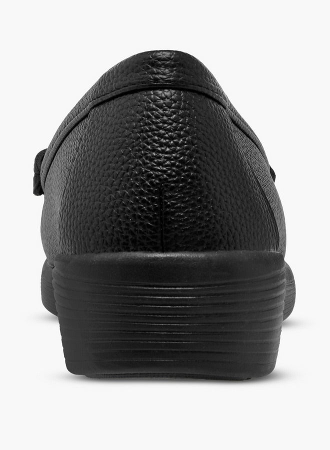 فلورا بيلا من شو إكسبرس حذاء لوفرز بكعب إسفين معدني - Image 5