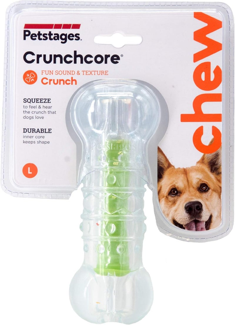 بيتستاجيز لعبة مضغ بديلة على شكل زجاجة ماء من Petstages Crunchcore Bone، حجم كبير - Image 2