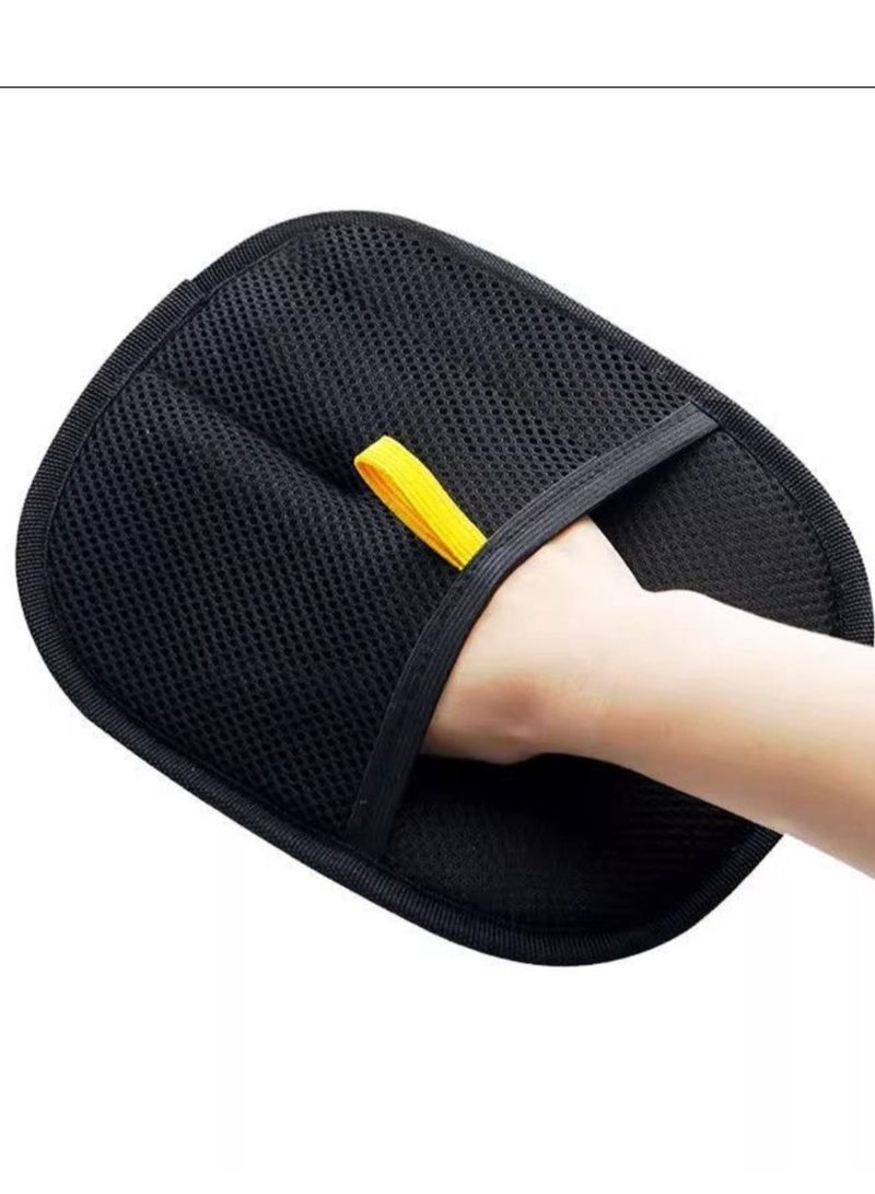 قفازات إزالة الشعر منظف شعر القطط لإزالة آثار امتصاص شعر الكلاب في المنزل لإزالة شعر القطط والكلاب ومكشطة شعر السجاد والسرير - Image 2