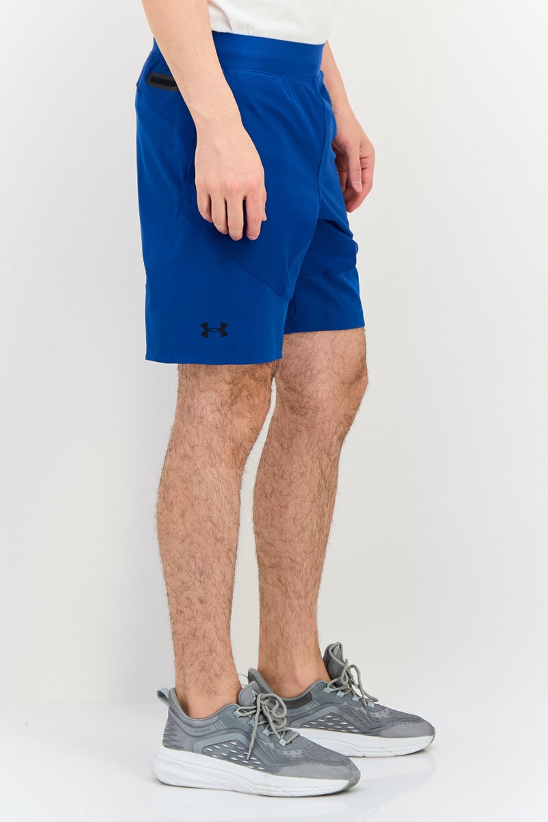 UNDER ARMOUR شورتات تدريب رياضية للرجال، أزرق فيروزي - Image 2