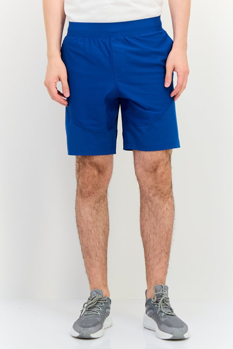 UNDER ARMOUR شورتات تدريب رياضية للرجال، أزرق فيروزي - Image 1