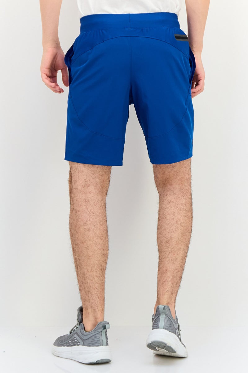 UNDER ARMOUR شورتات تدريب رياضية للرجال، أزرق فيروزي - Image 3