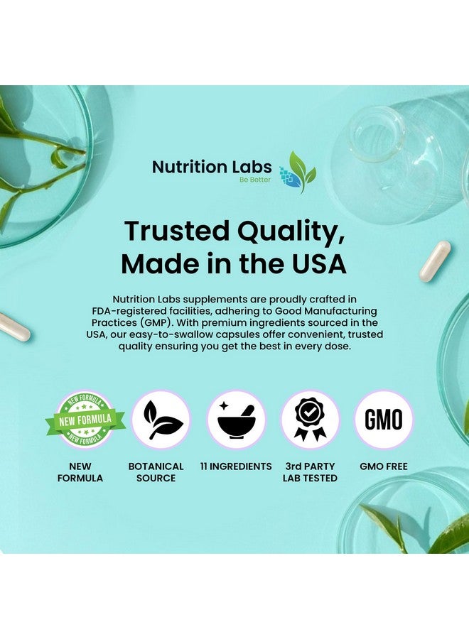 Generic NUTRITION LABS BE BETTER Candida Cleanse Detox Women & Men Supplement. Gut Flora & pH Level, Intestinal Health W/Probiotics. Anti Yeast Overgrowth W/Oregano, Caprylic Acid  - Image 5
