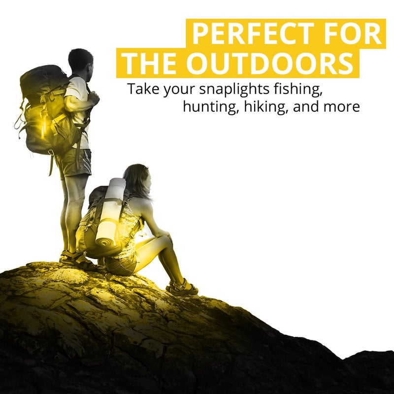 Cyalume Yellow Emergency Glow Sticks - Premium 6” SnapLight Survival Glow Sticks with 8 Hour Duration for Use as Emergency Flares and Hiking Safety Gear (Bulk Pack of 20 Safety Glow Sticks) - Image 3