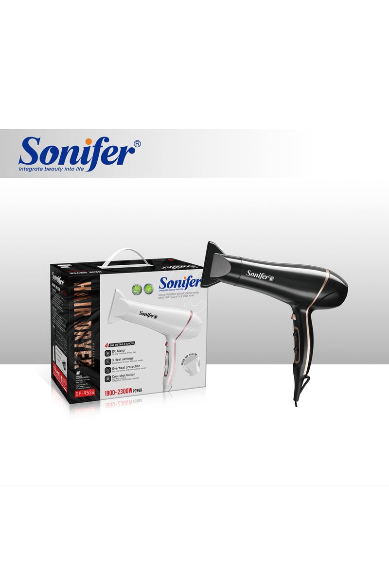 سونفير Hair Dryer 1900-2300W - 2 Year Waranty SF-9534 - Image 4